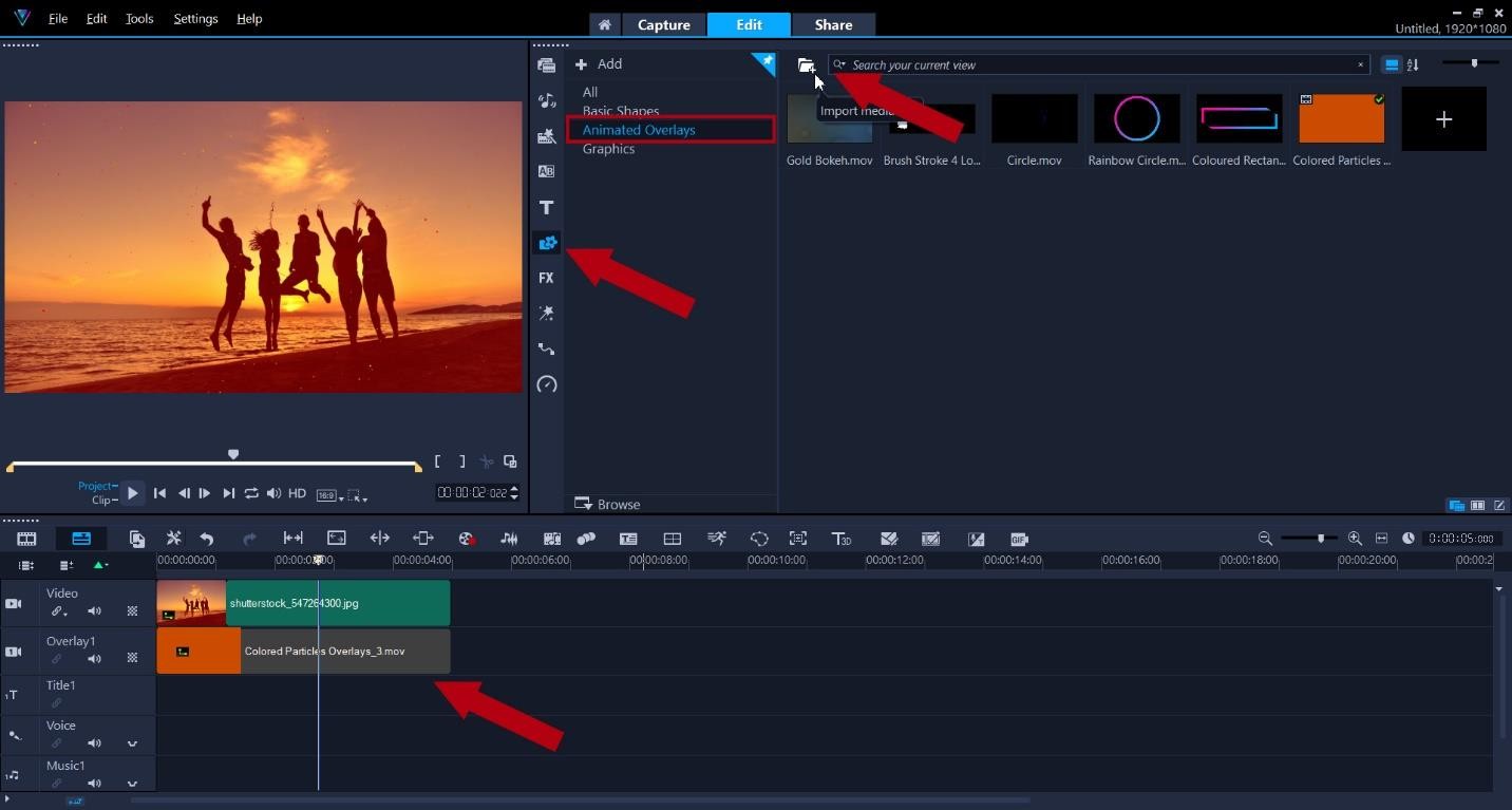 VideoStudio カラーワイプビデオオーバーレイ コーレル ディスカバリー センター ジャパン